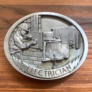 electrician belt buckle